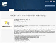 Tablet Screenshot of em.com.hr
